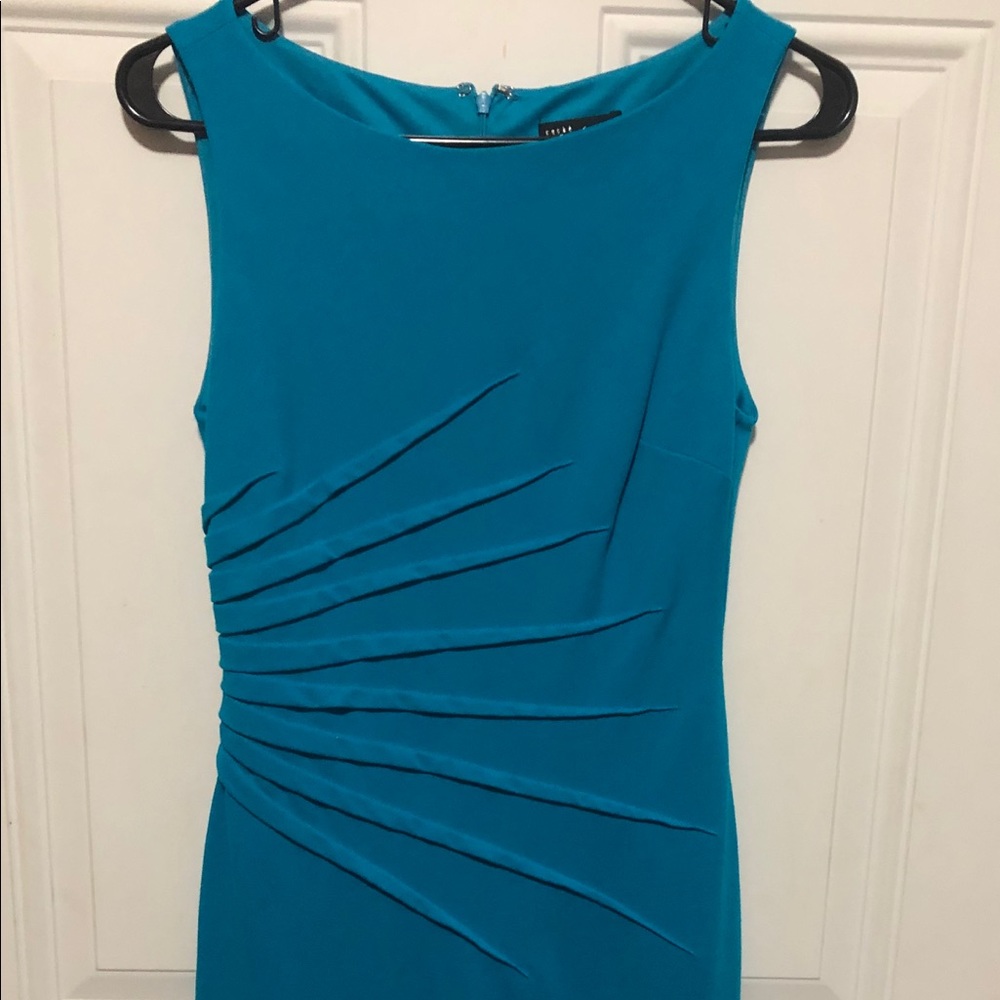 Blue dress